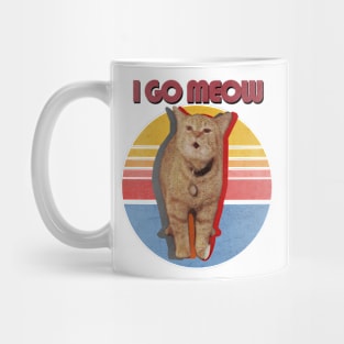 I Go Meow - Cat Meme Vintage Mug